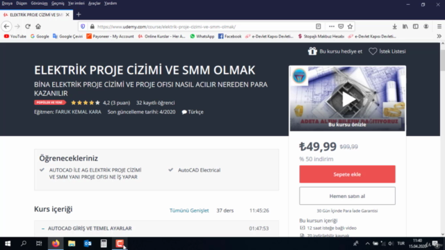ELEKTRİK PROJE CİZİMİ VE SMM OLMAK – Screenshot 1