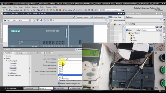 Siemens S71200 PLC , Servo, Step, AC Sürücü, Haberleşme Uyg1 - Screenshot_02