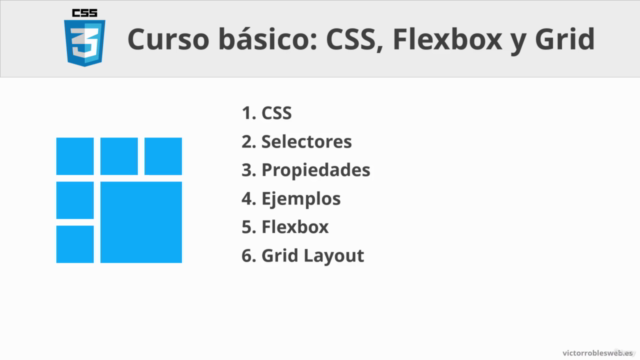 Curso de CSS3, Flexbox y CSS Grid Layout | Básico y rápido – Screenshot 4