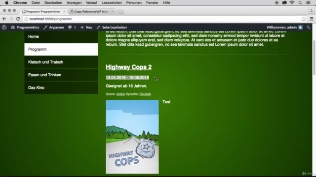 WordPress-Themes entwickeln und gestalten – Screenshot 3