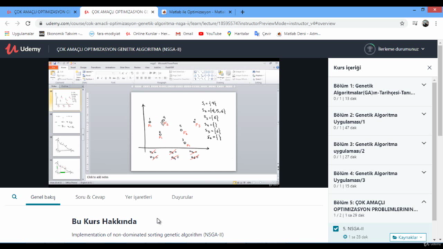 GENETİK ALGORİTMALAR ÇOK AMAÇLI OPTİMİZASYON PROBLEMLERİ – Screenshot 3