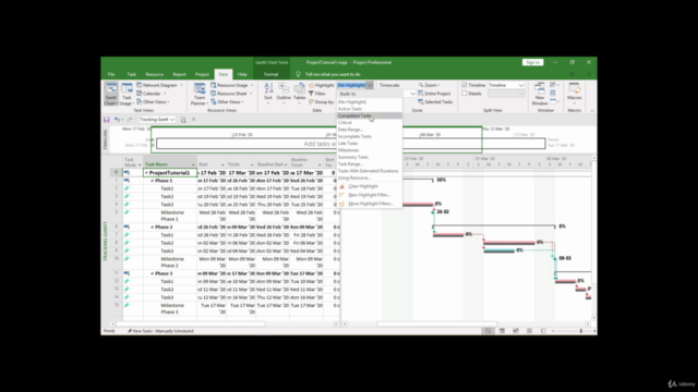 Cara Mudah Belajar MS Project 2016 Basic - Intermediate – Screenshot 4
