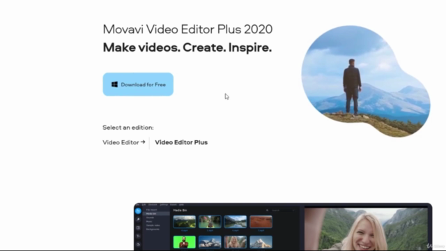 Movavi Video Editor Plus Full Course 2020 - Video Editing - Screenshot_01