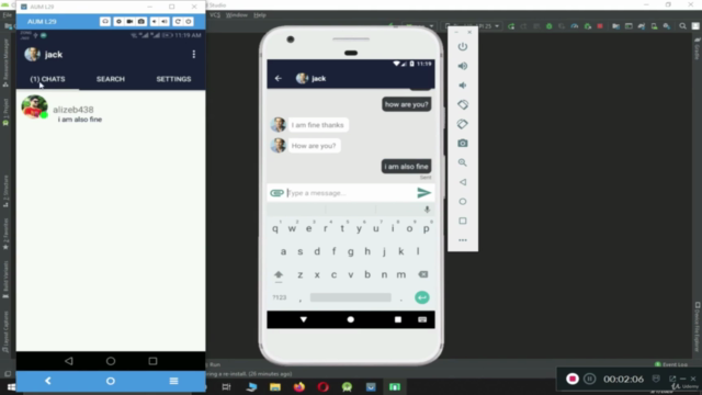 Build Kotlin Chat App like WhatsApp in Android Studio 2024 - Screenshot_01
