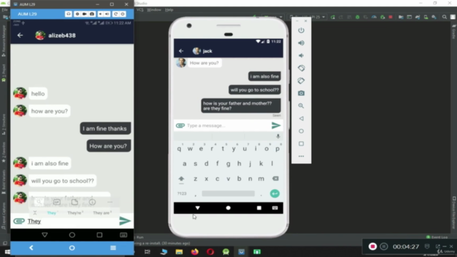 Build Kotlin Chat App like WhatsApp in Android Studio 2024 - Screenshot_02