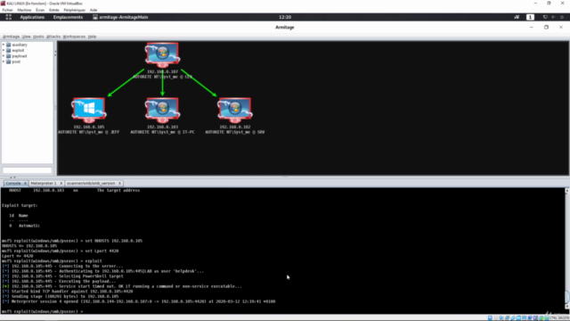 Hacking Éthique : Metasploit & Exploits Zero-days – Screenshot 4