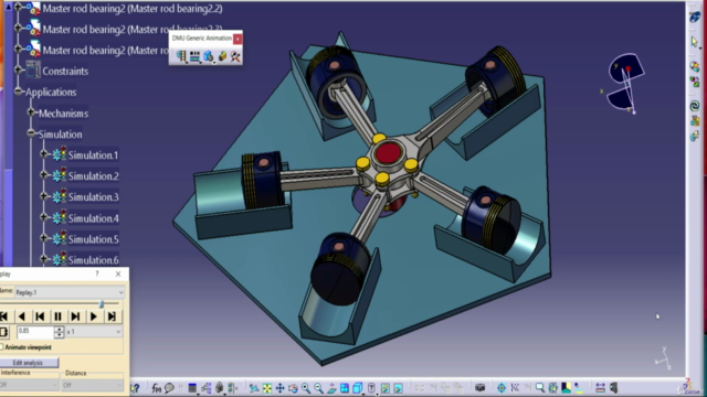 CATIA V5:DMU Kinematics – Screenshot 2