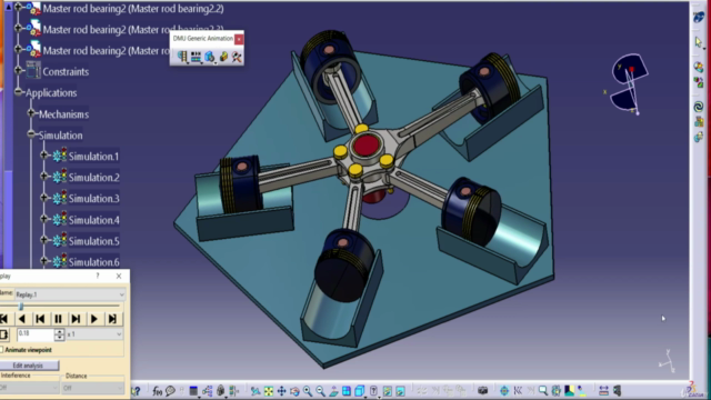 CATIA V5:DMU Kinematics – Screenshot 3