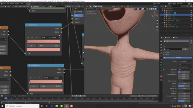 Ultimate Blender 3D Character Creation & Animation Course - Screenshot_04