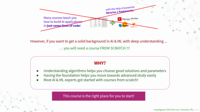 Artificial Intelligence & Machine Learning from scratch – Screenshot 2