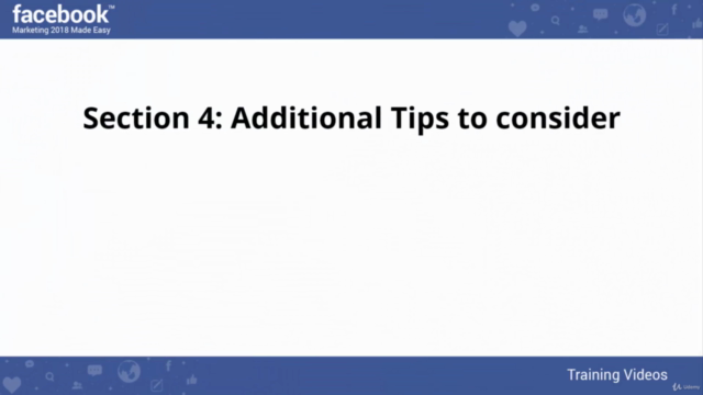 Facebook (Marketing) 2018 Made Easy: Fast Track Training – Screenshot 4