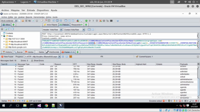Desarrollo de Software Seguro – Screenshot 3