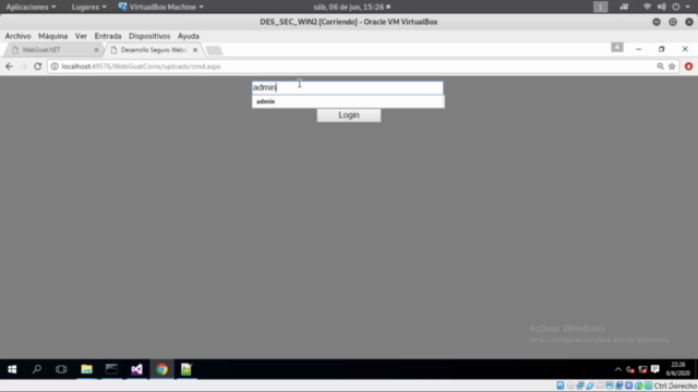Desarrollo de Software Seguro – Screenshot 4
