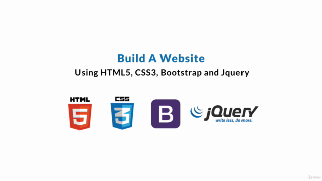 Bootstrap: Build A Modern Responsive Website (HTML, CSS, JS) – Screenshot 1