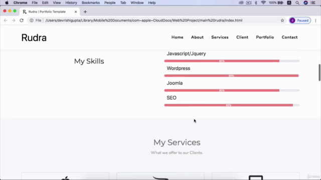 Bootstrap: Build A Modern Responsive Website (HTML, CSS, JS) – Screenshot 3