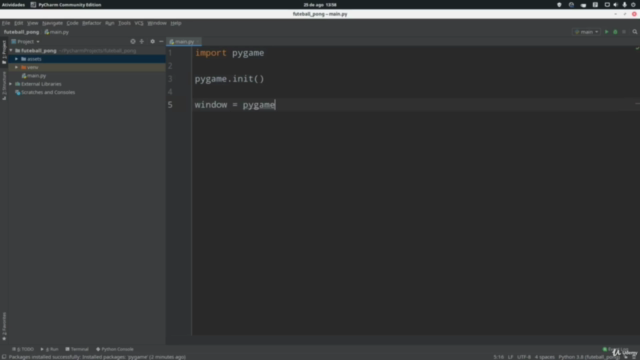 Python - PyGame para Jogos + Bônus - Screenshot_01
