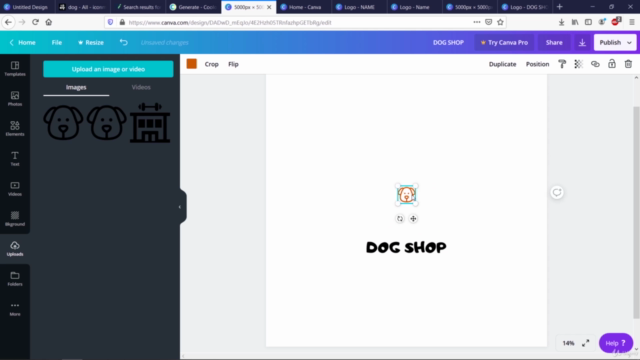 Design A Logo In 1-Hour For Absolute Beginners (With Canva) – Screenshot 1