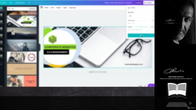 Realizza Grafica veloce per Web, Social, Stampa con CANVA – Screenshot 2