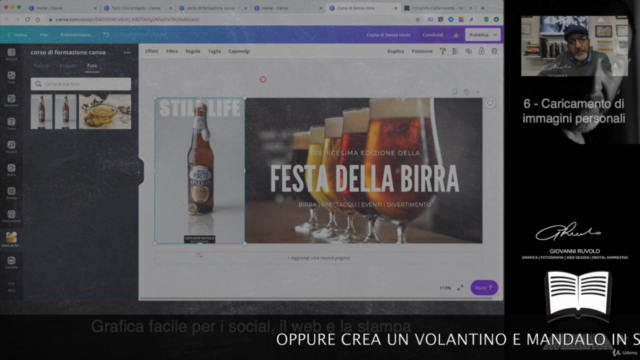 Realizza Grafica veloce per Web, Social, Stampa con CANVA – Screenshot 3