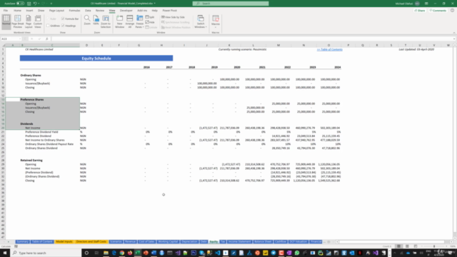 Financial Modelling, Financial Planning and DCF Valuation – Screenshot 2