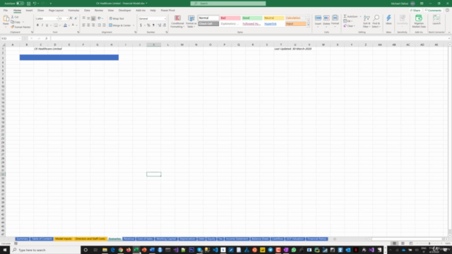 Financial Modelling, Financial Planning and DCF Valuation – Screenshot 3