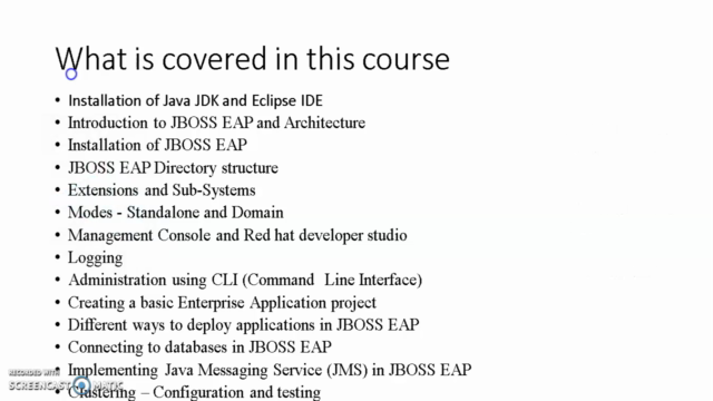 JBOSS EAP Basics-Administration,configuration & development – Screenshot 4