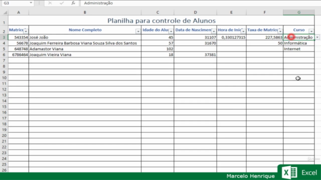 Excel COMPLETO - Básico ao Avançado- Formando Profissionais! – Screenshot 2