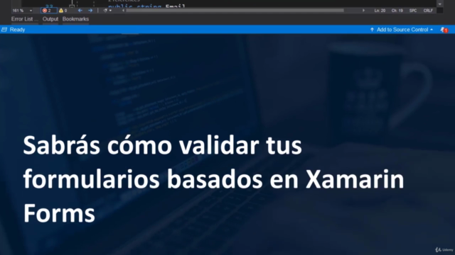 Xamarin Forms: Validación de Formularios – Screenshot 3