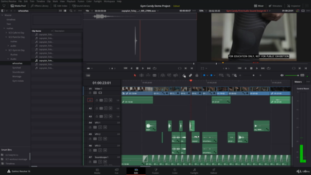 Project-Led Editing in Da Vinci Resolve Beginner to Advanced – Screenshot 4
