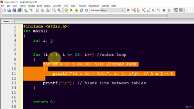 C programming in Arabic – Screenshot 4