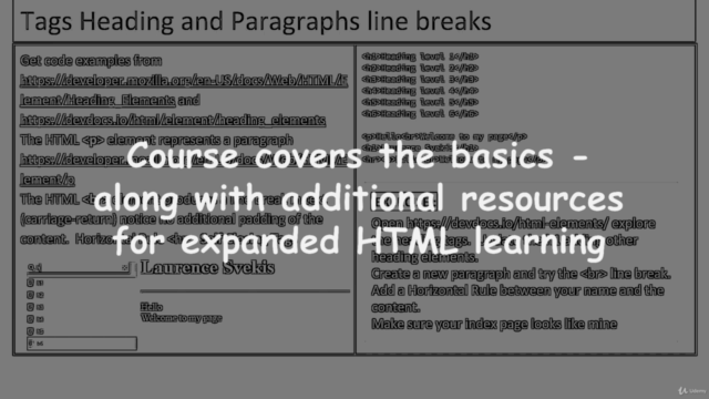 HTML Learn HTML5 in 1 Hour Quick Learn Course Beginners - Screenshot_02