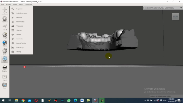 كورس لأطباء الأسنان Dental CAD Design – Screenshot 1