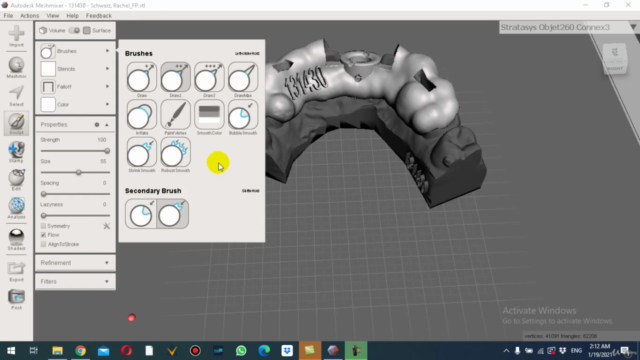 كورس لأطباء الأسنان Dental CAD Design – Screenshot 2