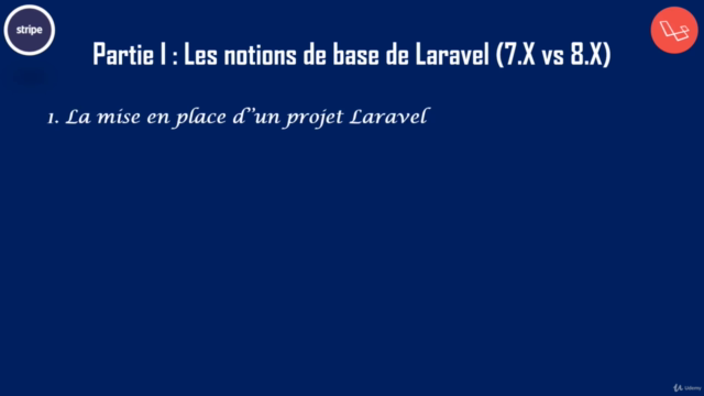 Laravel 8 & 7 : Création d'un site web E-commerce de A à Z – Screenshot 2