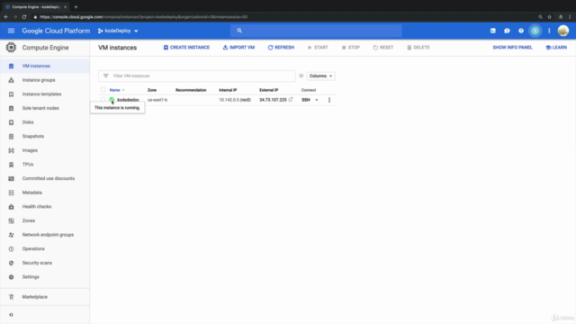 Melakukan Deployment dengan NodeJs – Screenshot 3