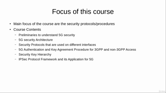 5G Network Security: Architecture And Procedures – Screenshot 4