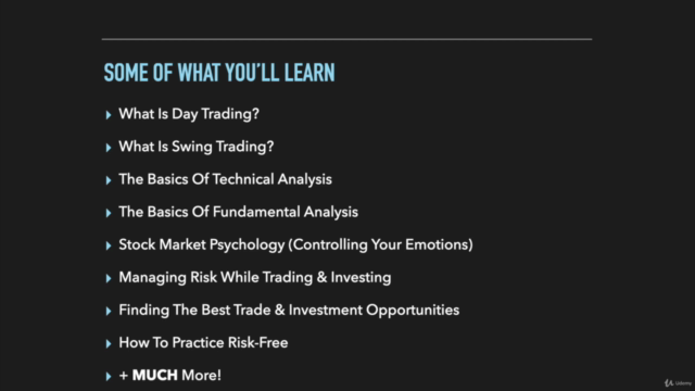 Stock Day Trading, Swing Trading & Investing 3-Course Bundle - Screenshot_02