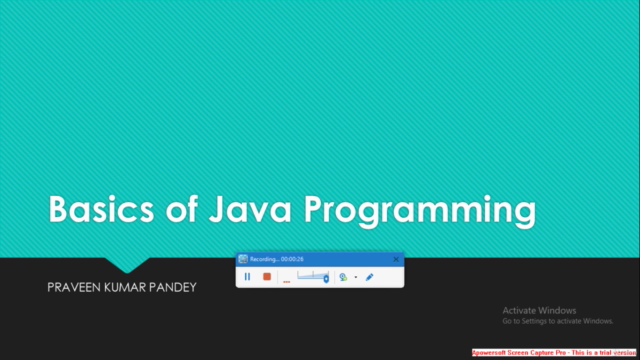 Basics Of Java Programming – Screenshot 1