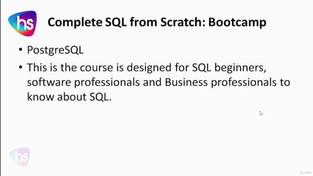 SQL Masterclass: SQL for Data Analysis - Screenshot_01