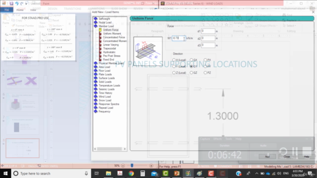 Design of PV mounting structures تصميم هياكل الطاقة الشمسية – Screenshot 3