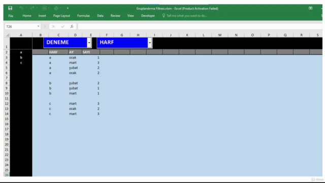 Excel VBA İle İleri Analiz Ve Raporlama + Sql Veri Transferi – Screenshot 4