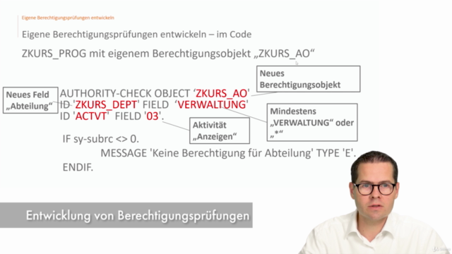 Grundlagen SAP Berechtigungen inkl. Fiori – Screenshot 3