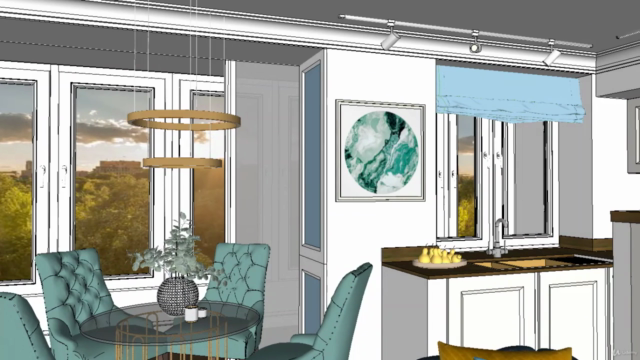 3Д моделирование в SketchUp – Screenshot 1