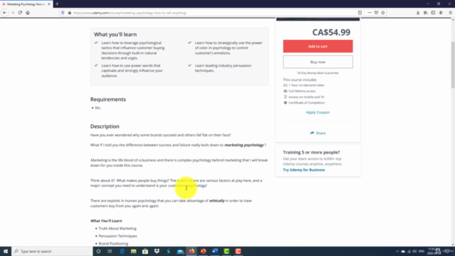 Marketing Psychology How to Sell Anything – Screenshot 1