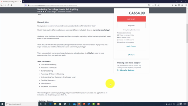 Marketing Psychology How to Sell Anything – Screenshot 2