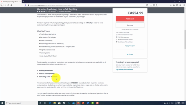 Marketing Psychology How to Sell Anything – Screenshot 3