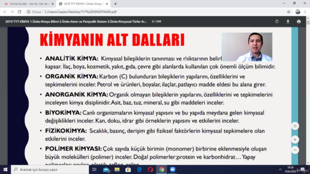 TYT KİMYA KONULARI – Screenshot 4