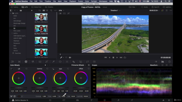 Edição de Vídeos no DaVinci Resolve 16 para Iniciantes – Screenshot 2