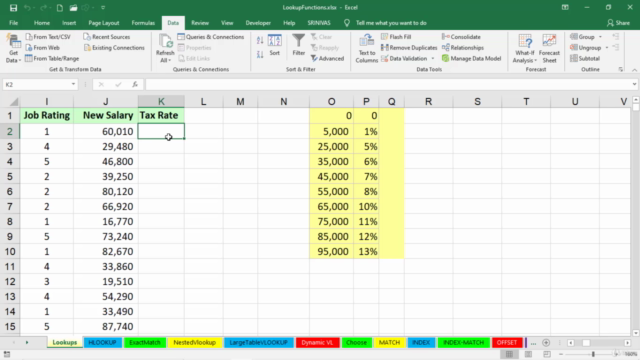 MS Excel 2019 Advanced VLOOKUP Formulas and Pivot Tables – Screenshot 2
