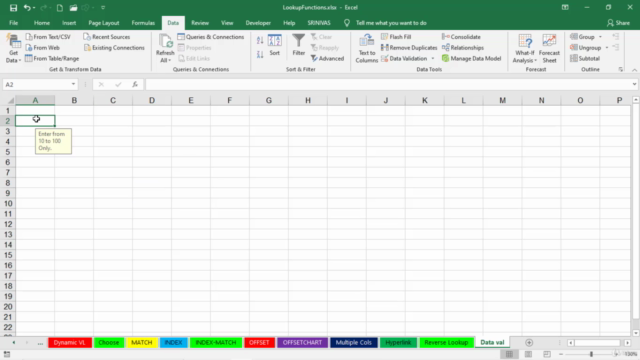MS Excel 2019 Advanced VLOOKUP Formulas and Pivot Tables – Screenshot 3